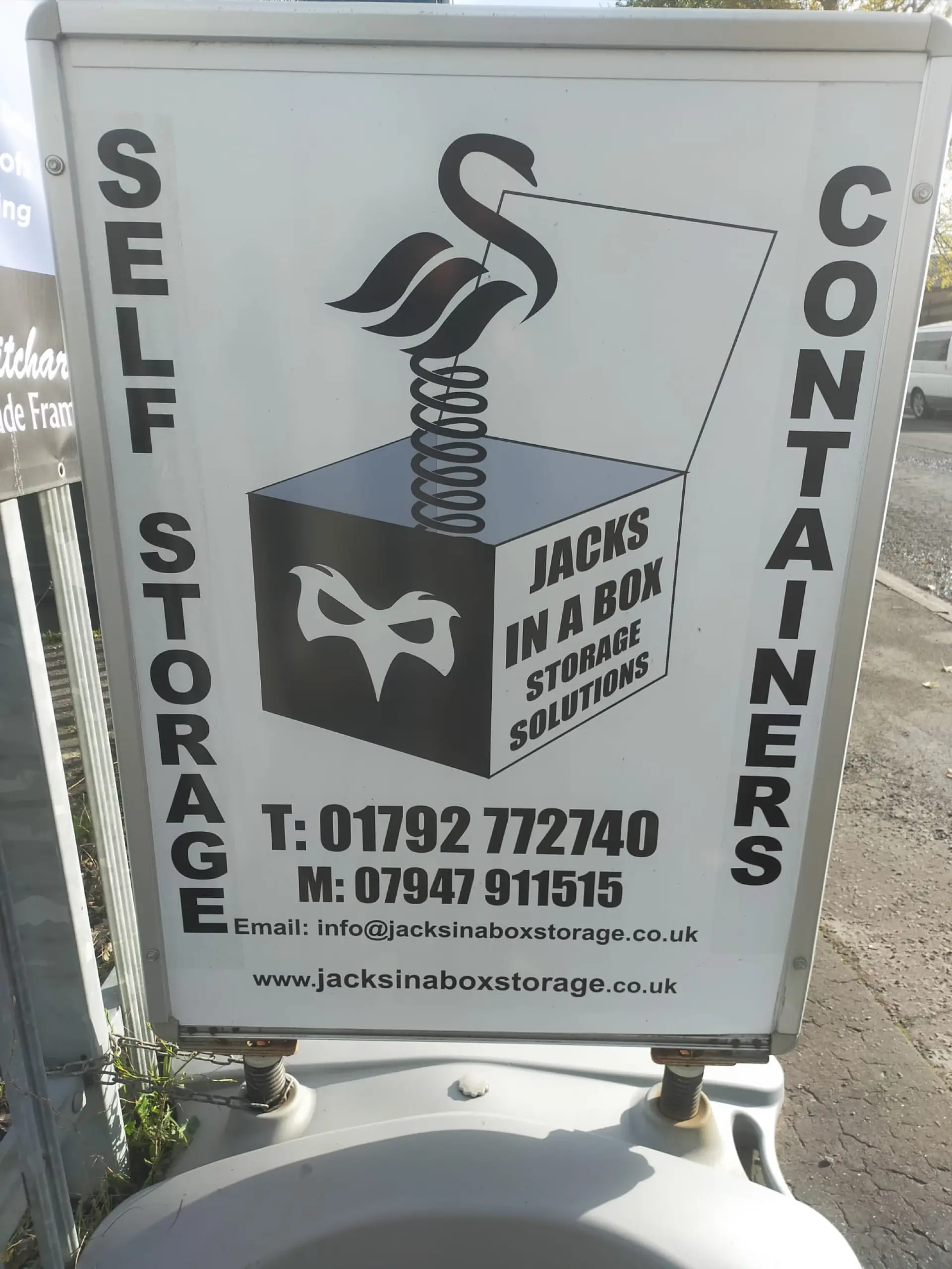 Secure Steel Container Storage in Swansea